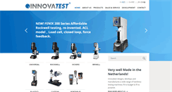 Desktop Screenshot of innovatest-europe.com